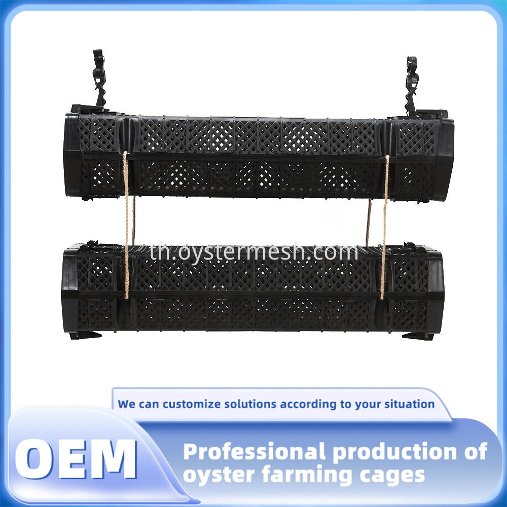 Hexagonal oyster cage for mechanical tumbling